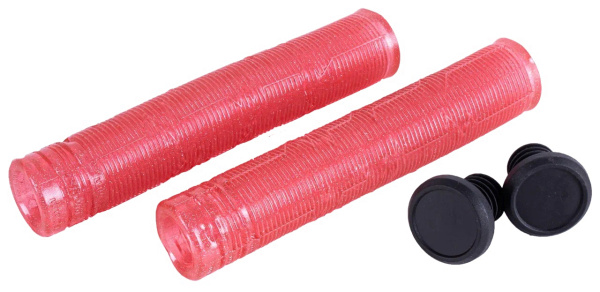 Рукоятки руля (грипсы, комплект) для трюкового самоката, FX-170 (red, NN010325)