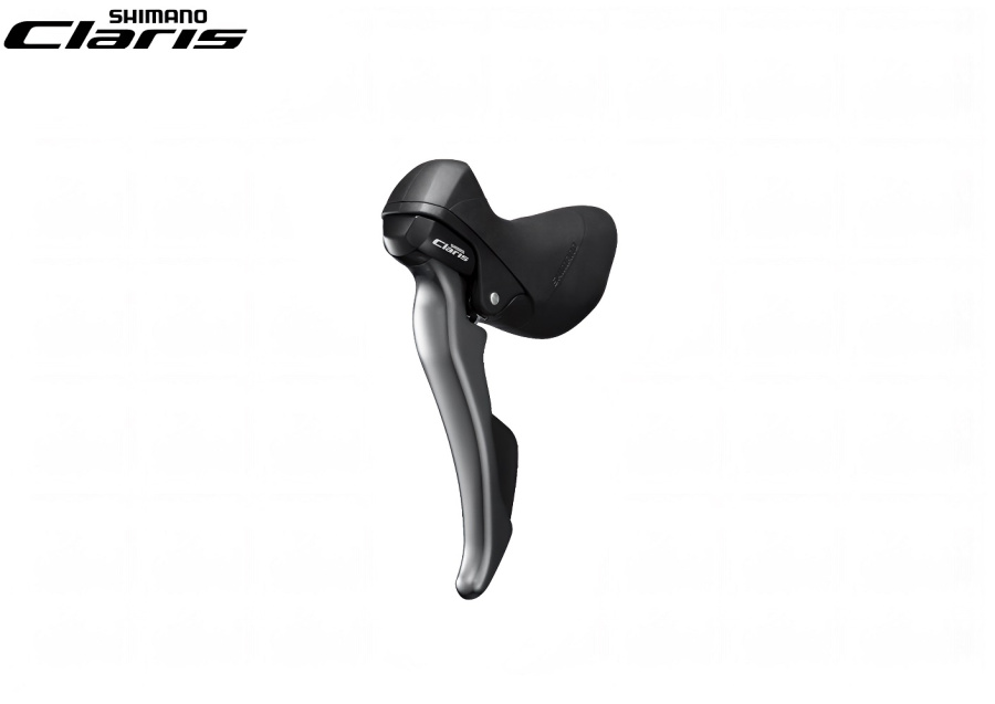 Рукоятка переключения передач левая SHIMANO CLARIS, Дуалы, 2 скор., ST-R2000, 1800 мм (ASTR2000LIA)