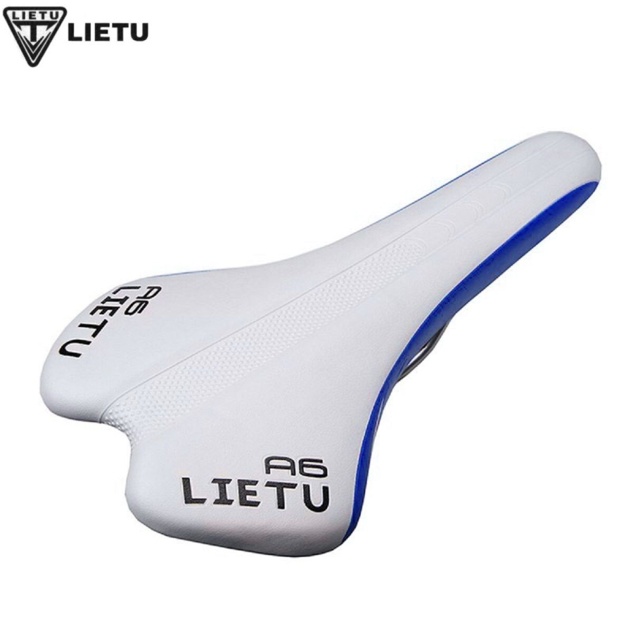 Седло спорт MTB "LIETU" 280х155 мм, A-6 (белый, УТ00024288)