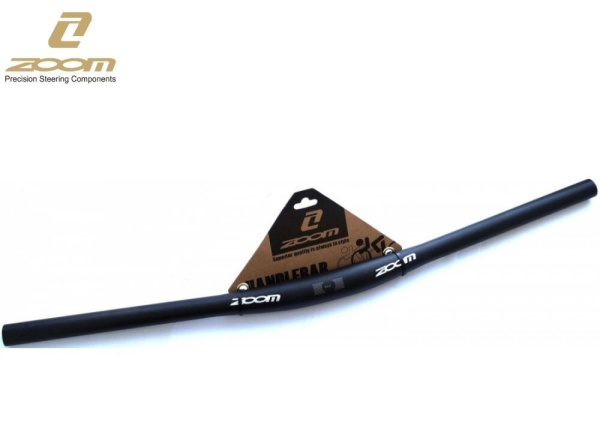 Руль MTB ZOOM, длина 760 мм, посадка ø 31,8 мм, подъем 12 мм, алюминиевый, ZOOM-312BT (черный, 1HAAAB100105)