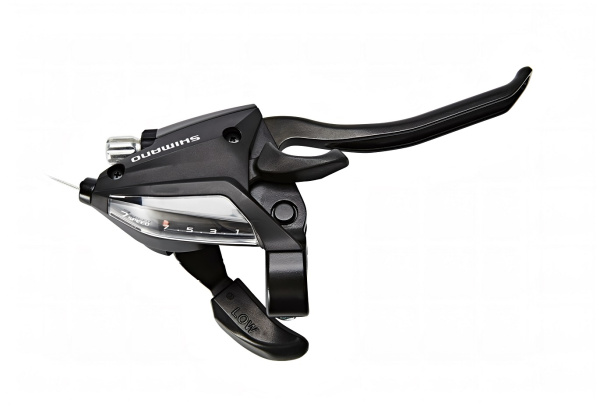 Рукоятка переключения передач правая SHIMANO ALTUS ST-EF500-7R, 7 ск., комбинированная (черный, ASTEF5002RV7CL)