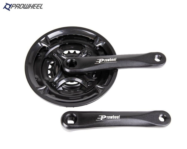 Комплект шатунов (система) PROWHEEL, алюминиевые шатуны 152 мм, SQR, 9/16, 42х32х22T, MA-AC49 152 (черный, NN009957)