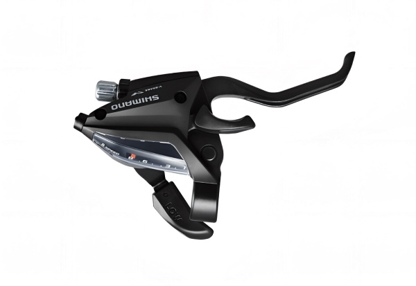 Рукоятка переключения передач правая SHIMANO ALTUS ST-EF500-8R, 8 ск., комбинированная (черный, ASTEF5002RV8AL)