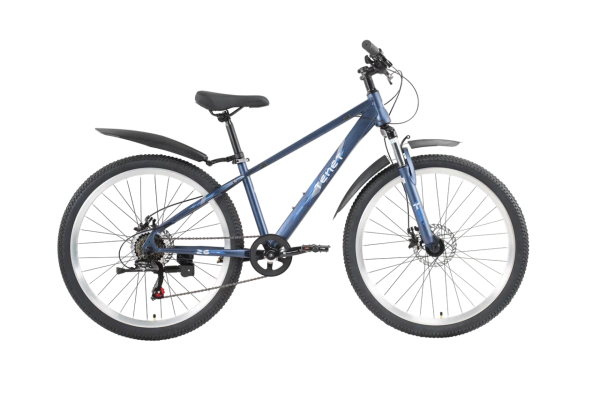 Велосипед TECH TEAM TENET 26 disc (26" 21 ск. рост 14") синий (NN015455)