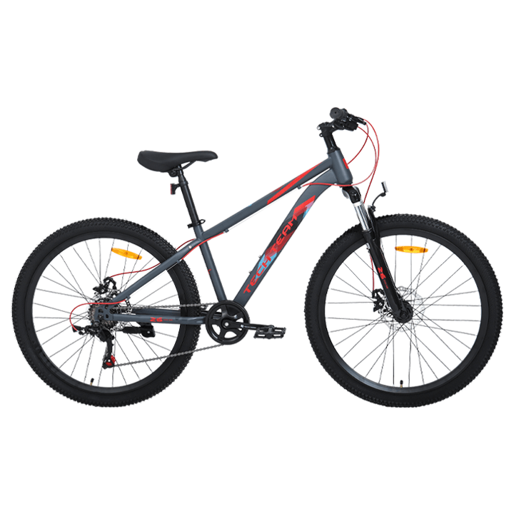Велосипед TECH TEAM TENET 26 disc (26" 7 ск. рост 16") красный (NN013514)
