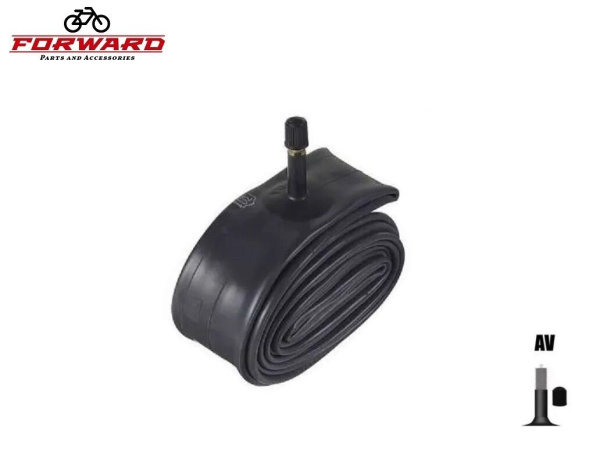 Камера 24x1.75/1.95/2.125 бутил, авто-ниппель A/V , FORWARD (без упаковки) УТ00022173