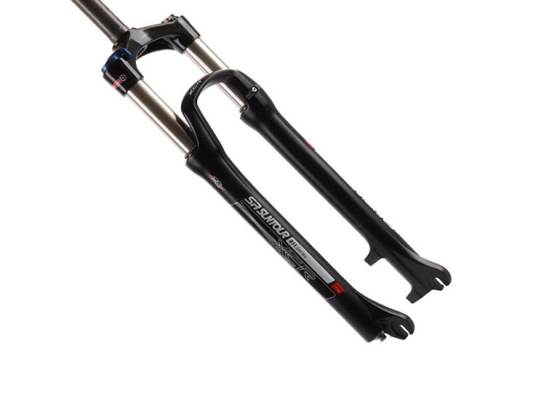 Вилка 27,5" пружинно-масляная, SR SUNTOUR, XCR, 27,5", 100 мм, 1 1/8", 173 мм, 10 мм (эксцентрик), IS (черный мат., 1FK271000147)