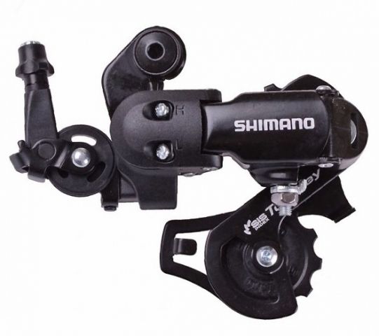 Переключатель задний SHIMANO, Tourney, RD-FT35, 6/7 ск., под ось, (ARDFT35B)