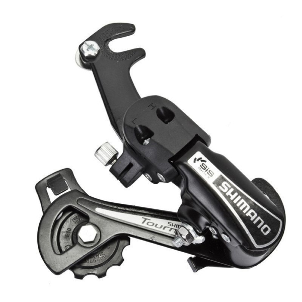 Переключатель задний SHIMANO, Tourney,  RD-TY21SS, 6 скор., на ось (RDTY21SSD)