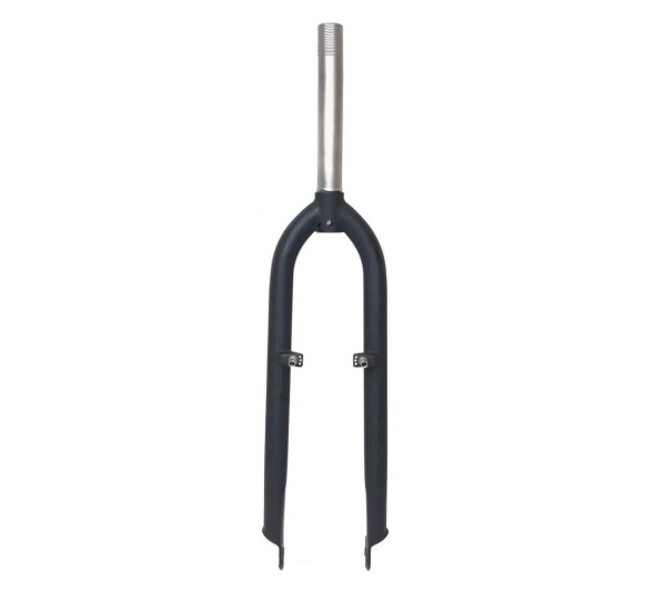 Вилка 26", жесткая, ригидная, 1-1/8" (28,6), резьбовая, V-Brake, шток 180 мм, Black (1FK263200243)