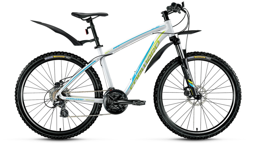 Велосипед FORWARD AGRIS 2.0 disc (26" 21 ск. рост 17") 2015-2016 (белый, RBKW6M66Q060)