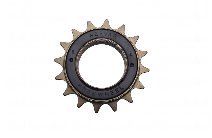 Звезда задняя 16T 1/2"x1/8", трещотка (BMX/FreeWheel) 1 скор., B'TWIN