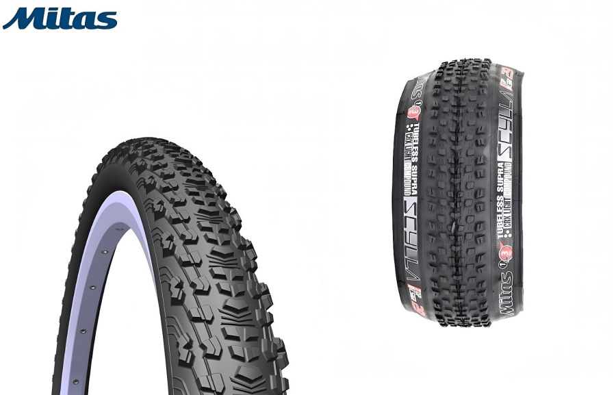 Покрышка 27,5x2,25 SCYLLA TD, KEVLAR Guard, Tubeless Supra, TEXTRA, MITAS (510952738056)
