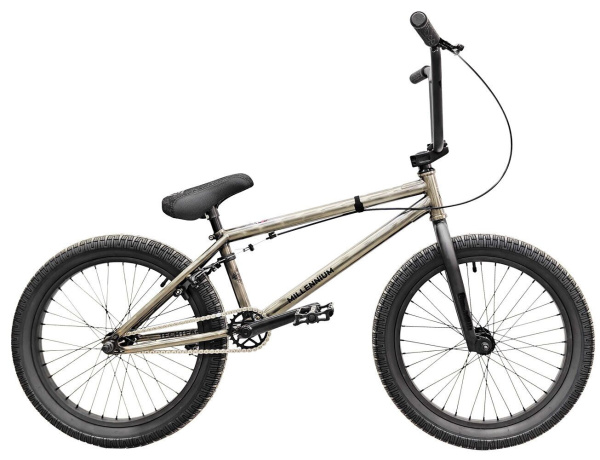 Велосипед TECH TEAM MILLENNIUM (BMX 20", 1 ск., рост 20,4") серый, NN012709
