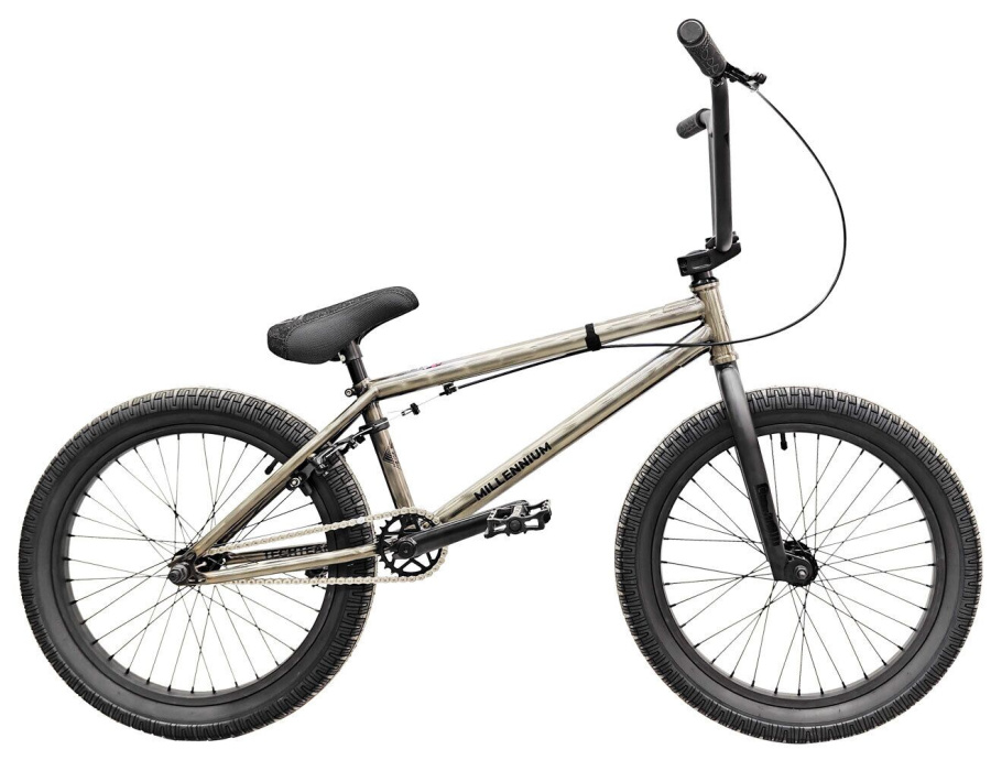 Велосипед TECH TEAM MILLENNIUM (BMX 20", 1 ск., рост 20,4") серый, NN012709