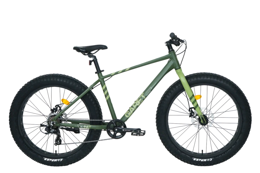 Велосипед TECH TEAM Garet 26 disc (26" 7 ск. 18") ALU, хаки (NN013670)