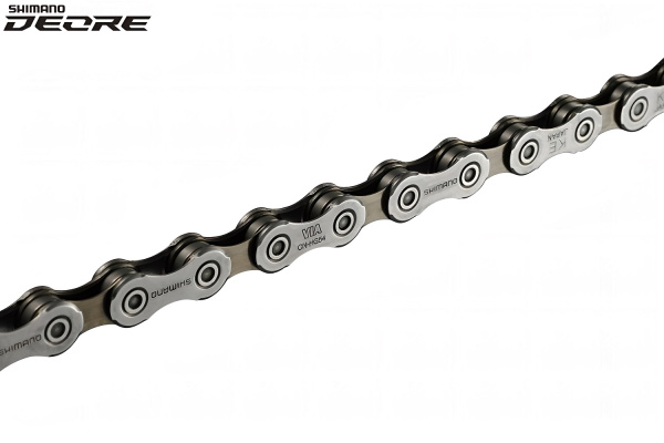Цепь SHIMANO (CN-HG54) 10 скор. (118 звеньев), Link pin, 1/2''x 5/64'', звено 5,85-6,20 мм, DEORE (KCNHG54118)