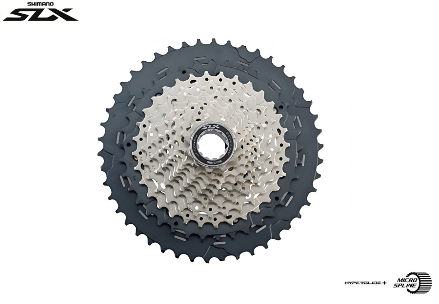 Кассета, SHIMANO, 11 ск. CS-M7000, SLX, 11-46T, Ni-Plat/Black (KCSM7000146)
