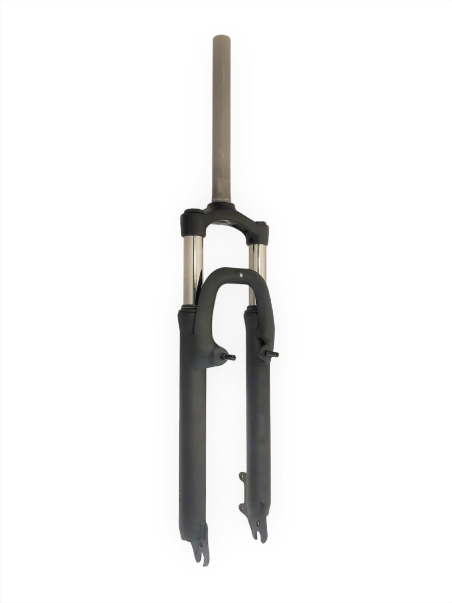 Вилка 26" амортизационная EASING F973DV, 1-1/8"(28,6), ALU корона, безрезьбовая, DISK Brake/V-Brake, ход 100 мм, шток 260 мм, Black Matt, MD-F973DV (УТ00030531)