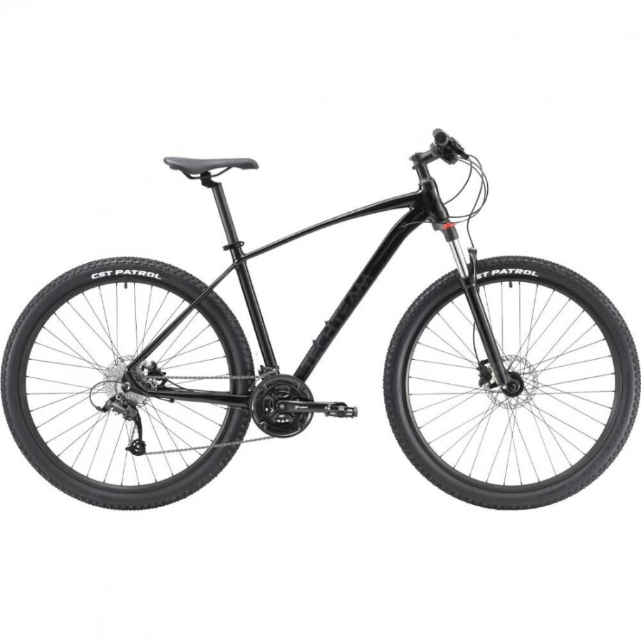 Велосипед TECH TEAM LAVINA 29 disc (29" 24 ск. рост 19") ALU, черный (NN000688)