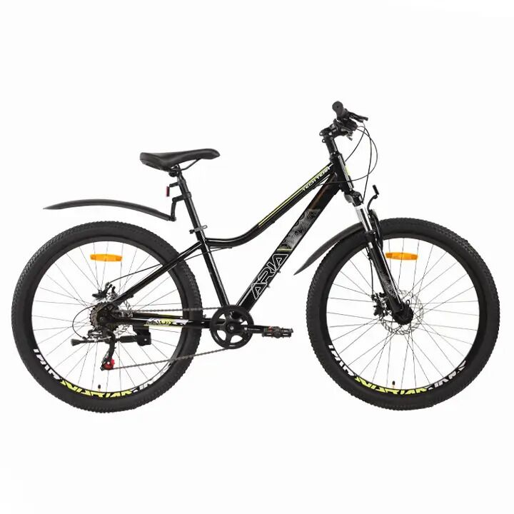 Велосипед TECH TEAM ARIA 26 disc (26" 7 ск. рост 14") чёрный (NN013522)