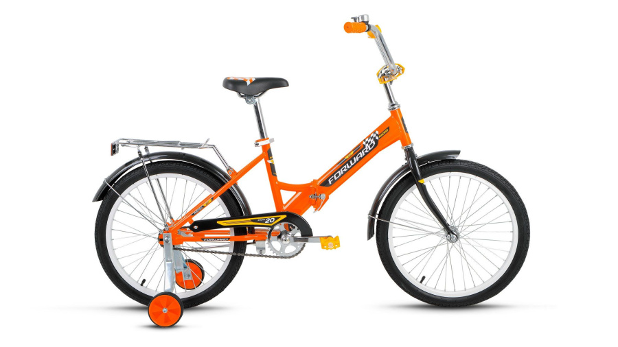 Велосипед FORWARD RACING 20 compact (20" 1 ск. рост 13" скл.) 2016-2017 (оранжевый, RBKW7LF01003)
