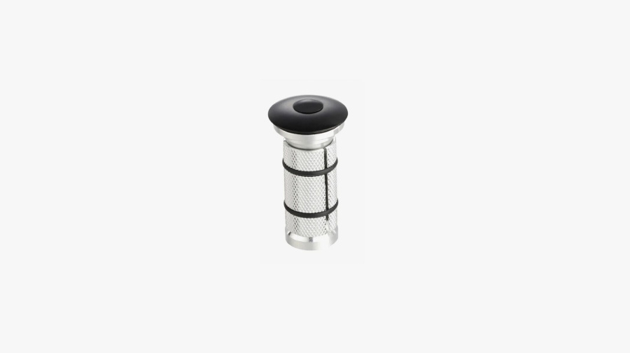 Якорь в рулевую колонку (паук) 1-1/8", многоразовый, L-53 мм (черный, KL-4024BL)