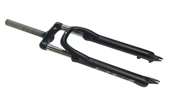 Вилка 27,5" амортизационная PARTNER MD-480, 1-1/8" (28,6), безрезьбовая, DISK Brake, ход 100 мм, шток 200 мм, Pulse MD-480 (черный, F3192665-15)