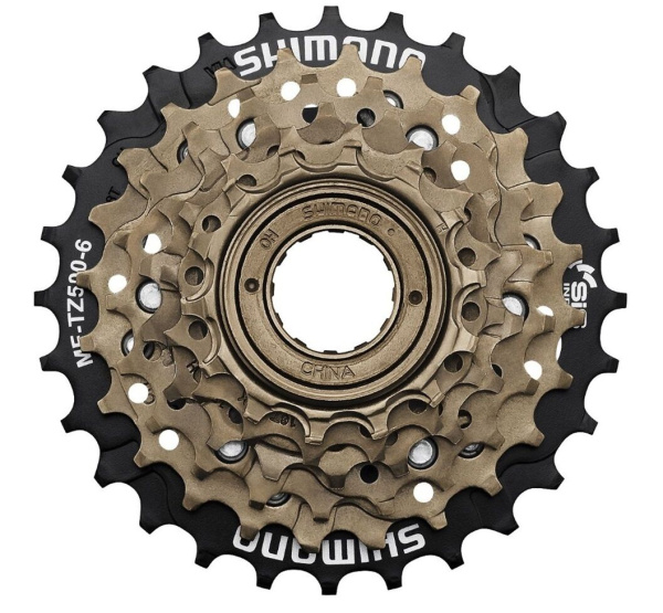 Трещотка SHIMANO 6 ск., MF-TZ500-6, 14-28T (AMFTZ5006428)