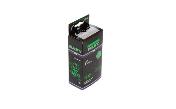 Камера 10x2,00 бутил, авто-ниппель, AV 135°, для колясок/электросамокатов, HOTA (УТ00027063)