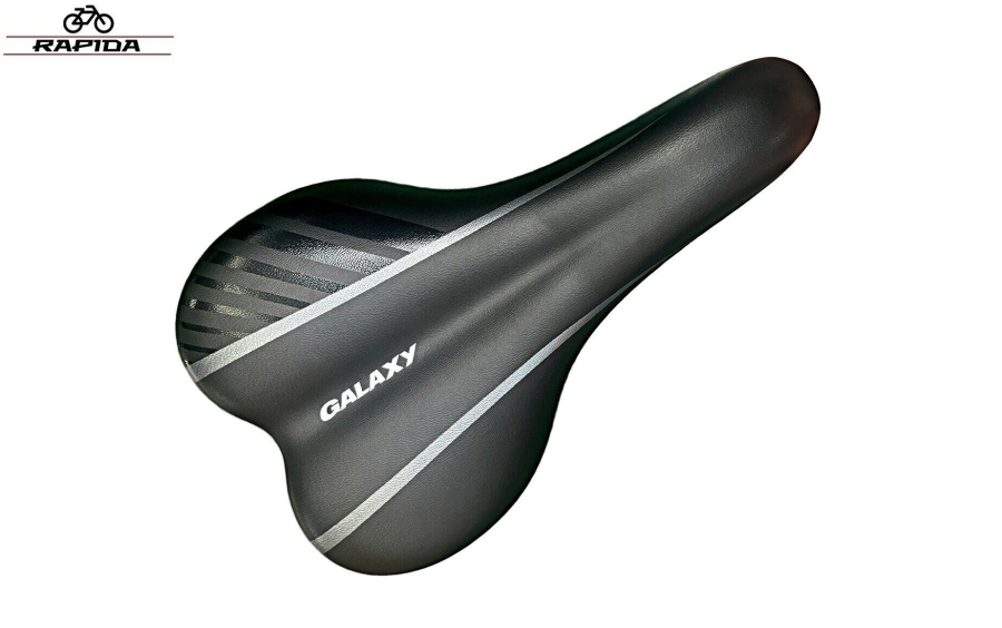 Седло актив MTB-6316 VACUUM, 271x162 мм, MTB Series, RAPIDA Galaxy, Black (УТ00032215)