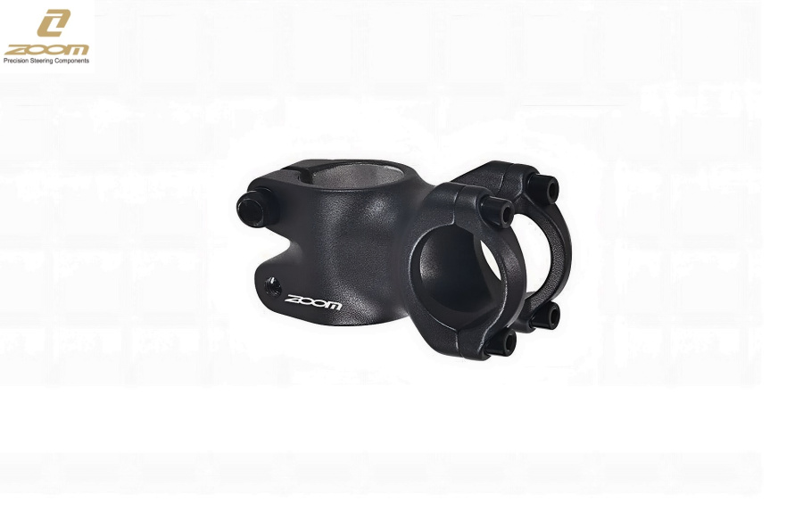 Вынос руля ZOOM TDS-С342-8 FOV, алюминиевый нерегулируемый, безрезьбовой, посадка 1-1/8" (28.6), под руль 31.8 мм, дл. 45 мм, Rise +3°, ZOOM (черный)