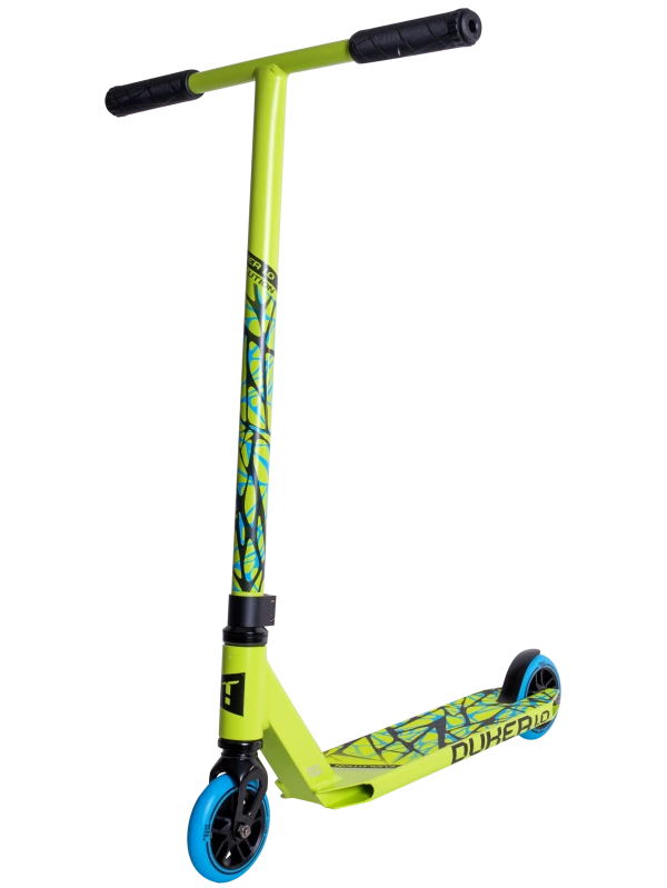 Самокат трюковый Tech Team Duker 1.0 neon green (1/4, NN012430)