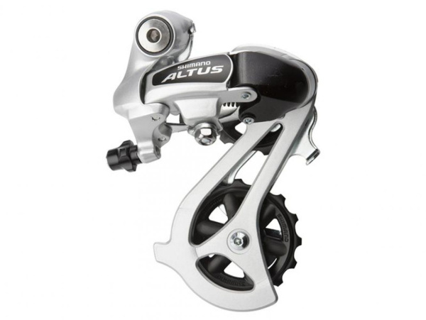 Переключатель задний, ARDM310DL, SHIMANO ALTUS, 7/8 ск., под петух (серебро, DANARDM310DL78)