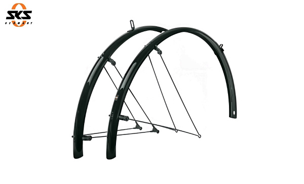 SKS Комплект крыльев 28" "BLUEMELS BASIC", шир. 35 мм, черный (SKS_11807)