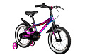 NOVATRACK 16" KATRINA алюм., V-brake, полная защита цепи, фиолетовый металлик