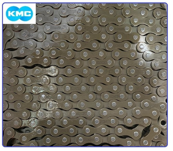 Цепь KMC (S-1) 1 скор. (112 звеньев) тормозная, 1/2"х 1/8", с замком, OEM (KMC-S1OEM)