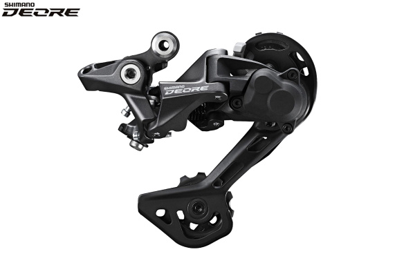 Переключатель задний SHIMANO DEORE, RD-M5120, 10/11 скор., крепление (на болт) под петух, 42T/46T, SHADOW RD PLUS, SGS (ARDM5120SGS)