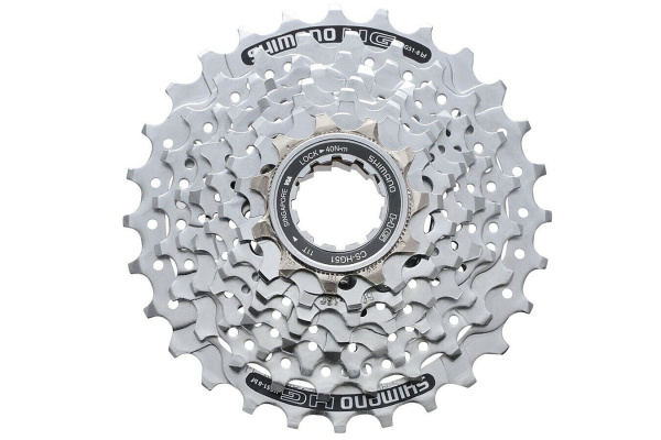 Кассета Shimano, CS-HG51, DEORE, 8 ск., 11-32 (ACSHG518132)