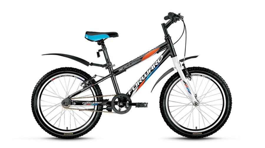 Велосипед FORWARD UNIT PRO 1.0 (20" 1 ск. рост 10.5") 2015-2016 (черный, RBKW61601005)