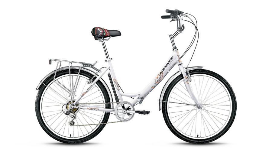 Велосипед FORWARD SEVILLA 2.0 (26" 6 ск. рост 18.5" скл.) 2015-2016 (белый, RBKW6RF66003)