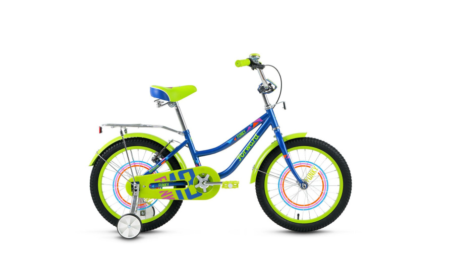 Велосипед FORWARD FUNKY 18 BOY (18" 1 ск.) 2015-2016 (синий, RBKW6LNH1013)