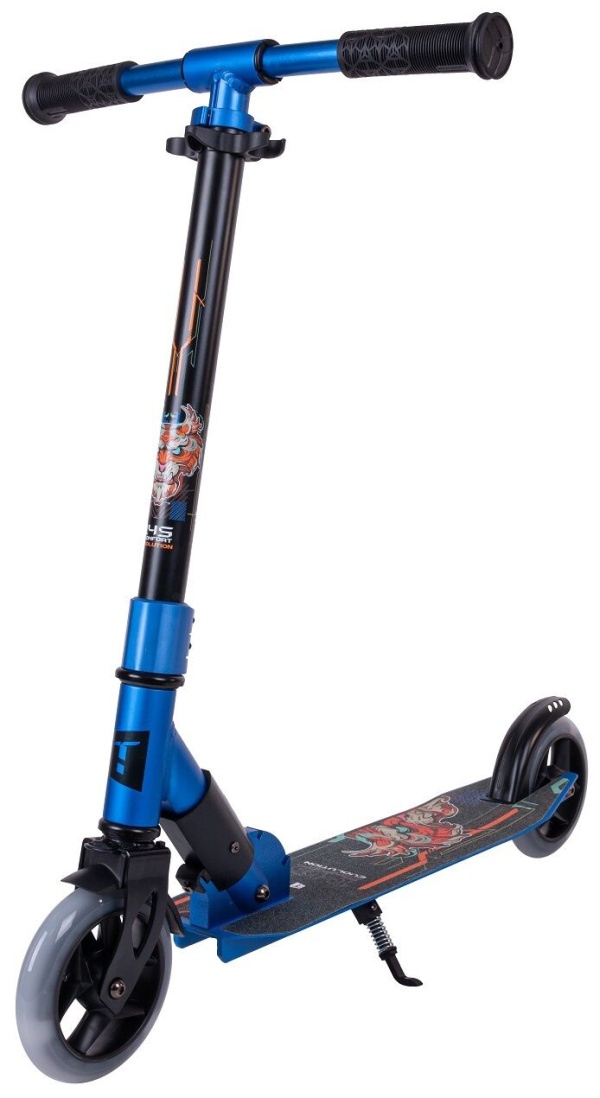 Самокат Tech Team Comfort Evolution 145 синий (1/4, NN012420)