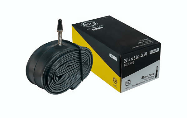 Камера 27,5x3,00/3,50 бутил, Presta (FV) 48 мм, SUNLITE Utility