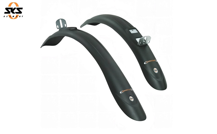 SKS Комплект крыльев 26-28" MTB SKS "BEAVERTAIL", черный (SKS_10100)