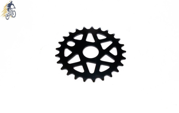 Звезда передняя BMX 25 зубов, 1/2 х 1/8", SXH-25Т (черный, УТ00020985)