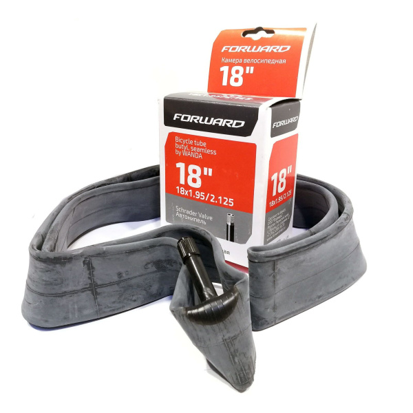 Камера 18x1,95/2,125 TU18 Бутил Schrader (AV) WANDA (VTU18NR1751951)
