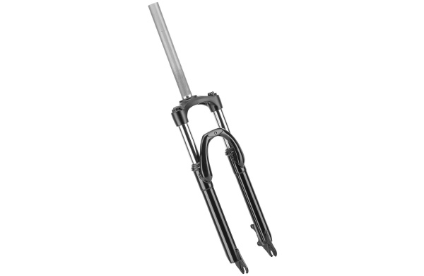 Вилка 27,5" амортизационная PARTNER FS-008D MLO, Ø 1 1/8", регулируемая, Al-корона, безрезьб., Disс brake, с функцией блокировки (Lock out) (черный, FWD110238)