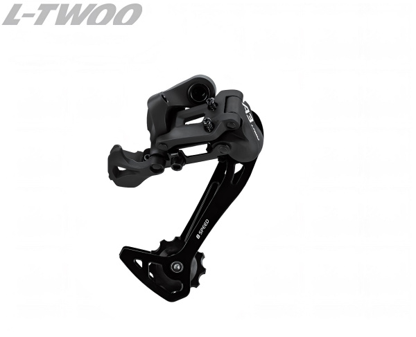 Переключатель задний L-TWOO RD-V4008-M, 7/8 скор., крепление (на болт) под петух, GS, A-3 (1RD208000078)