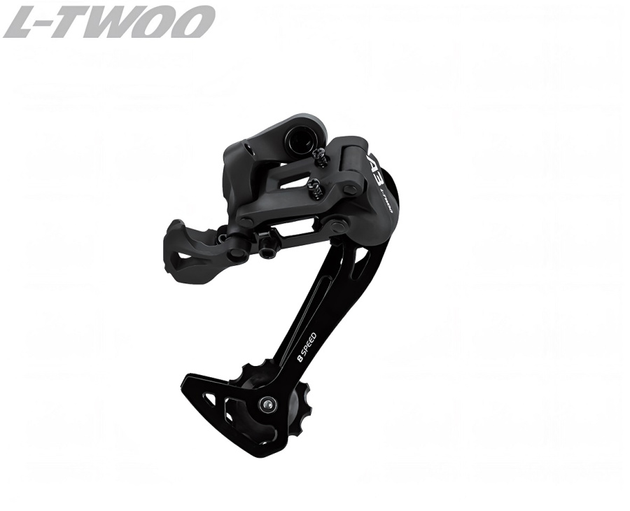Переключатель задний L-TWOO RD-V4008-M, 7/8 скор., крепление (на болт) под петух, GS, A-3 (1RD208000078)